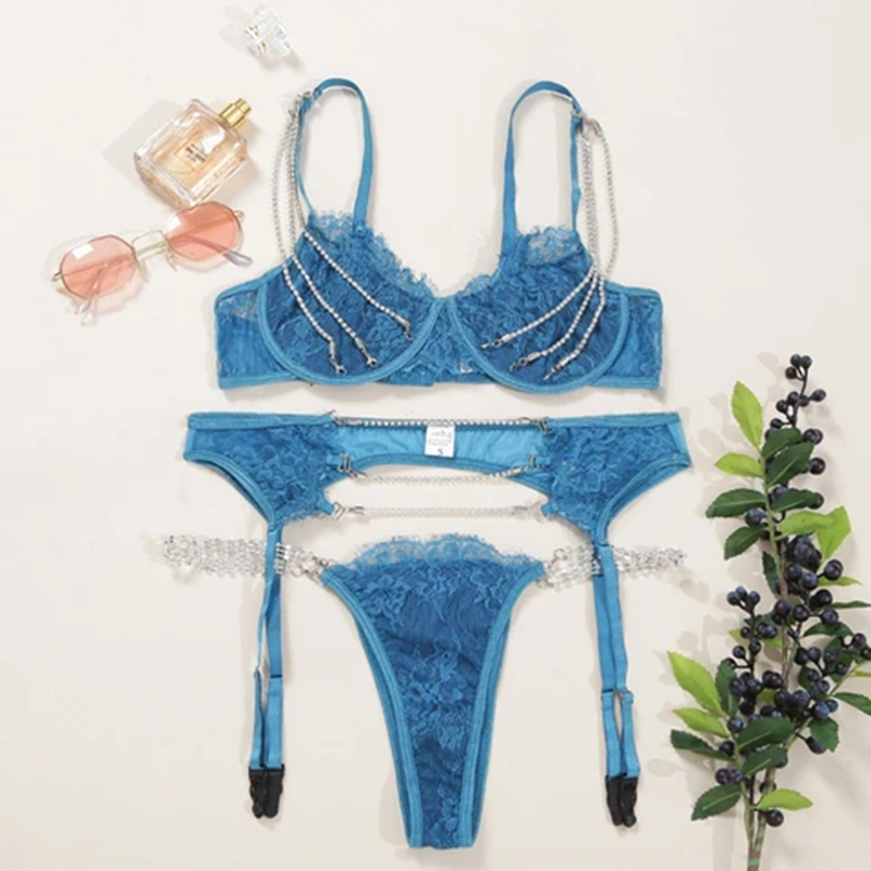 Eve-Diamond Love Lingerie Set