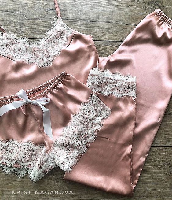 Deborah-Lingerie Lace Top Bra, pants, shorts set